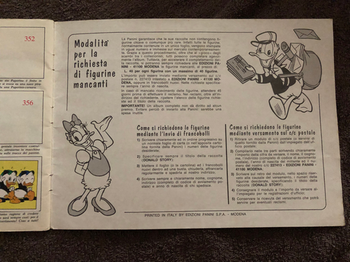Panini und Disney - Donald Story und Mickey Story Album - Kostenloser Versand - Bild 12 von 25