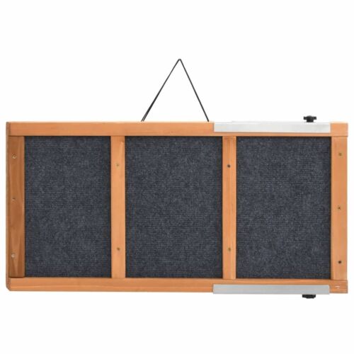 Hunderampe Grau 120x30 cm Massivholz Tanne - Bild 9 von 11