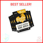 Chicken Bone Broth Soup by Kettle and Fire, Pack of 6, Keto Diet, Paleo Friendly