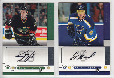 2005-06 UD BAP STEVE OTT AUTO Signatures Be a Player Autograph # OT Stars