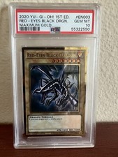 Red-Eyes Black Dragon MAGO-EN003 Maximum Gold 1st Edition