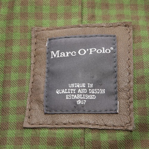Misura Green pelle da Marc O'polo pelle giacca di della Ladies De Giacca in donna 40 Ong8rxO4w