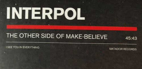 Interpol The Other Side of Make-Believe Red Vinyl Record New Sealed OLE1875LPE - Picture 4 of 5