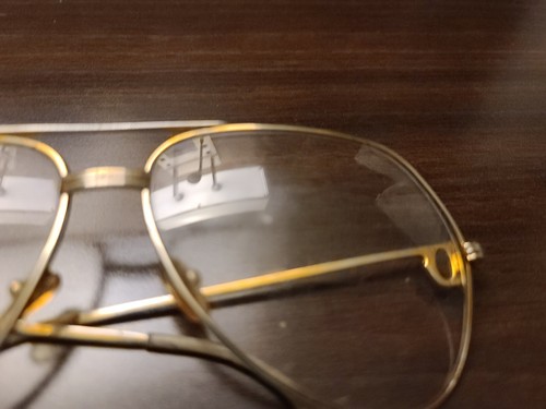 Cartier Vendome Louis 22k Gold-plated Sunglasses - Picture 4 of 6