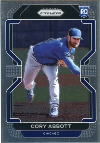 2022 Panini Prizm Cory Abbott Rookie Tier II Chicago Cubs #181 Baseball MLB RC - 第 1/3 張圖片