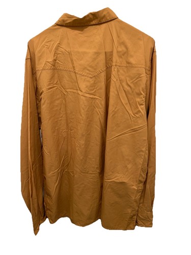 Cloudveil Saddle Up Hemd Herren Größe M Gelb Button Down Langarm Western - Bild 6 von 6