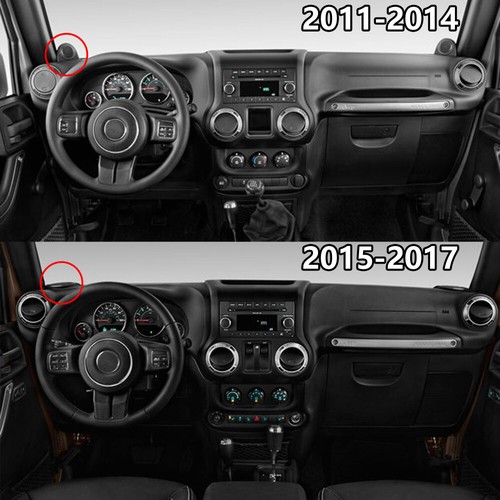 10,1" 4+64GB Android 13 Autoradio CarPlay Für Jeep Wrangler JK 2015-2017 GPS DSP - Bild 2 von 23