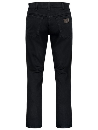 Vaqueros elásticos para hombre Wrangler® Texas BLACK OVERDYE W12109004 negros - Imagen 3 de 6