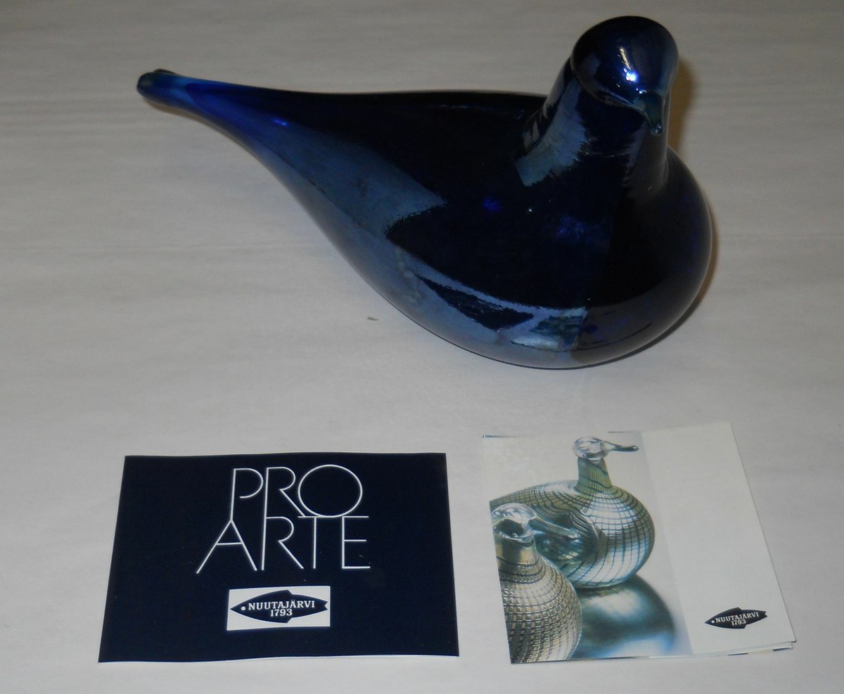 工芸品 birds oiva toikka species of tern Oiva Toikka Bird Night Tern Pro Arte Bird Numbered 1990