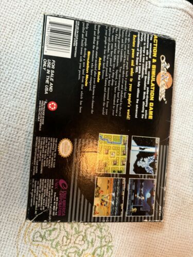 ActRaiser (Super Nintendo Entertainment System, 1991) CIB - Picture 2 of 8