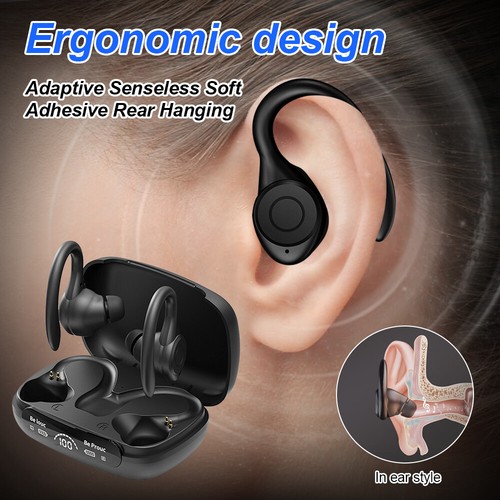 Wireless Headphones Bluetooth 5.3 Headset LED Lights Display Earphone For Gifts - Picture 5 of 20