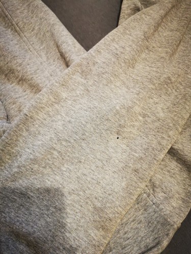 FILA Sweat Jacke Hoodie Kapuze grau  S/M Achsel zu Achsel 53 cm Bündchen defekt - Bild 16 von 18