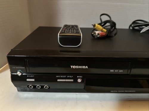 Toshiba VHS/DVD Video Player Cassette Recorder Combo Remote SD-V295KU GETESTET - Bild 3 von 15