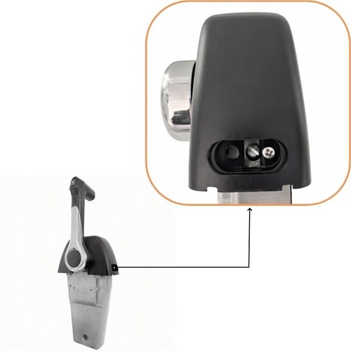 Outboard Remote Control Box Console Mount 704-48205-P1 Top Single For Yamaha ] - Foto 6 di 7