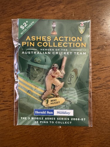 2006-07 Ashes Cricket Action Pin Collection Full Set Gilchrist Ponting Lee Warne - Picture 12 of 18