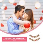 We Will Party Decoration Banner Decorations Valentine's Day Burlap