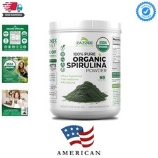 USDA Organic Spirulina Powder, 8 Ounces, 68 Servings, Certified Kosher, 100 ...