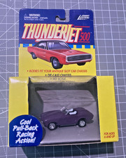 Johnny Lightning Thunderjets 500 Snake Eyes AC Cobra Pull-Back Diecast 1:64Scale