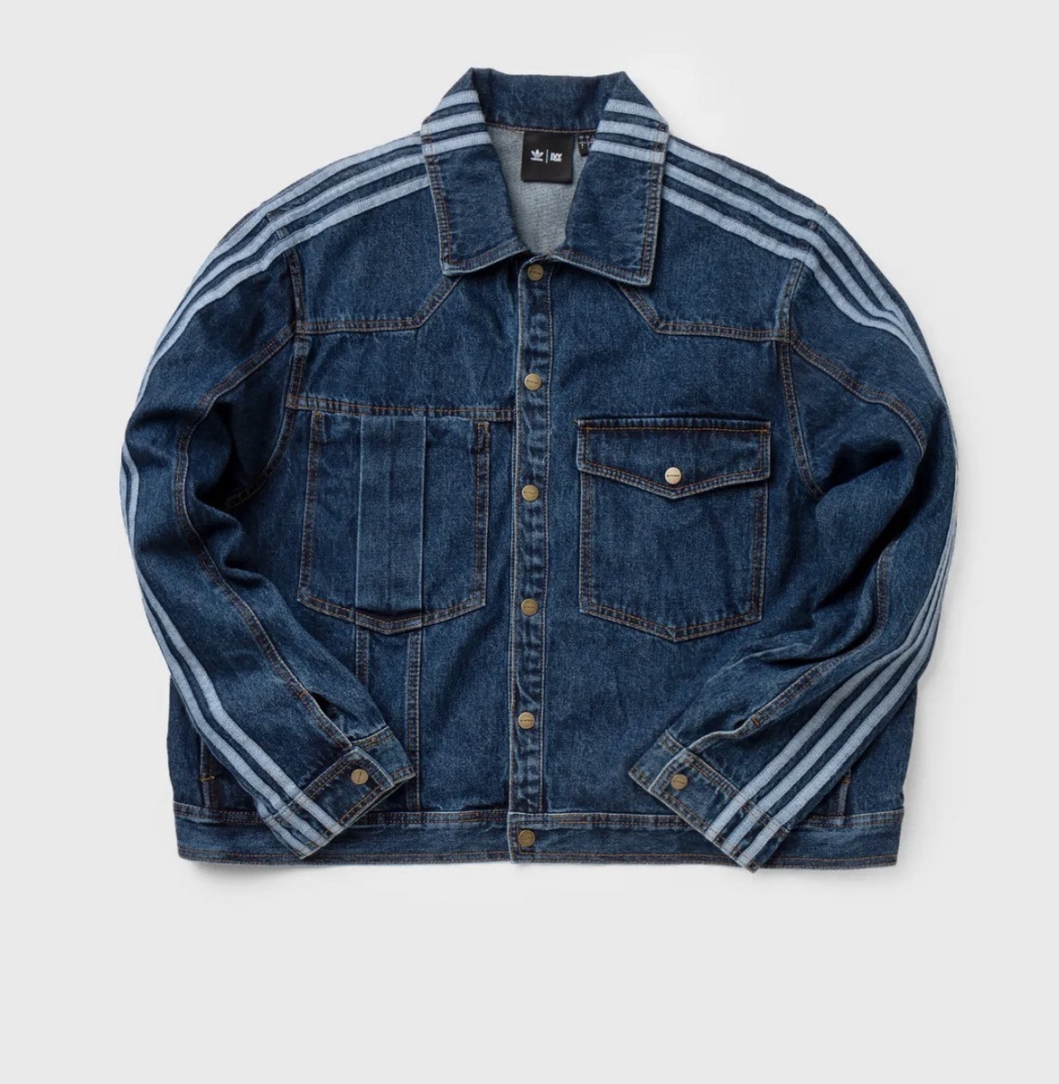 Adidas-Ivy Park-Beyonce Denim Jacket HG6544 Size 2XL-UNISEX Adidas-Ivy Park-Beyonce Denim Jacket HG6544 Size 2XL-UNISEX
