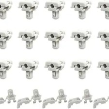 20 PCS Car Door Lock Clips, Tailgate Handle Latch Clips Replacement Fits 5/32" R