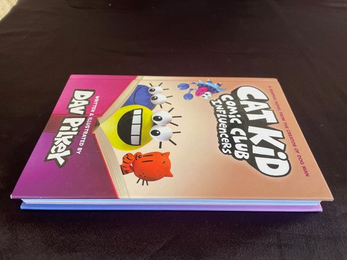 Influencers (Cat Kid Comic Club #5): A Graphic Novel by Dav Pilkey Hardcover - Picture 4 of 11