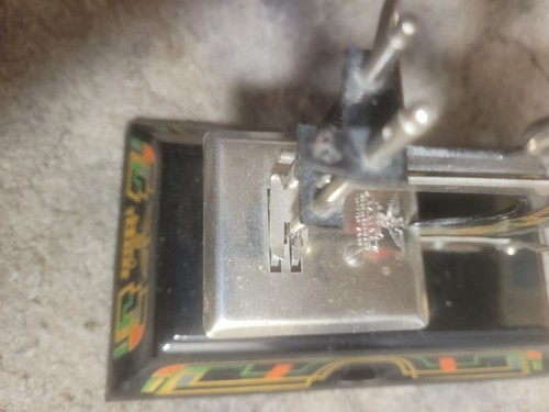 Antike Casige Blechspielzeug Nähmaschine Germany mit Originalkarton. - Bild 4 von 7
