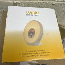 Lumie Sunrise Alarm - Sunrise Wake-up Alarm Sunset Sleep Feature