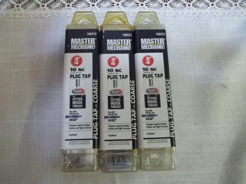 3 Master Mechanic 788933 3/4"-10 NC Stecker Gewindebohrer - grob - Bild 1 von 4