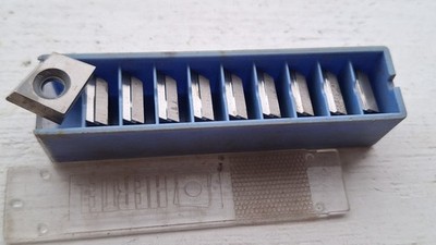 10 Hertel Hartmetall Wendeplatten 1.21501R171 KM1 ( 1.21501 R171 Kennametal FixTop