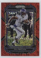 2022 Panini Prizm Red Sparkle Prizm Dalvin Cook #188