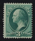CKStamps: US Stamps Collection Scott#184 3c Washington Unused Regum