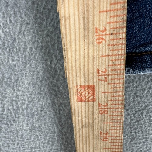 Wachsjeans Skinny Jeans Damen Blau Denim Distressed Mid Rise 5-Pockets 24Wx27L - Bild 12 von 13