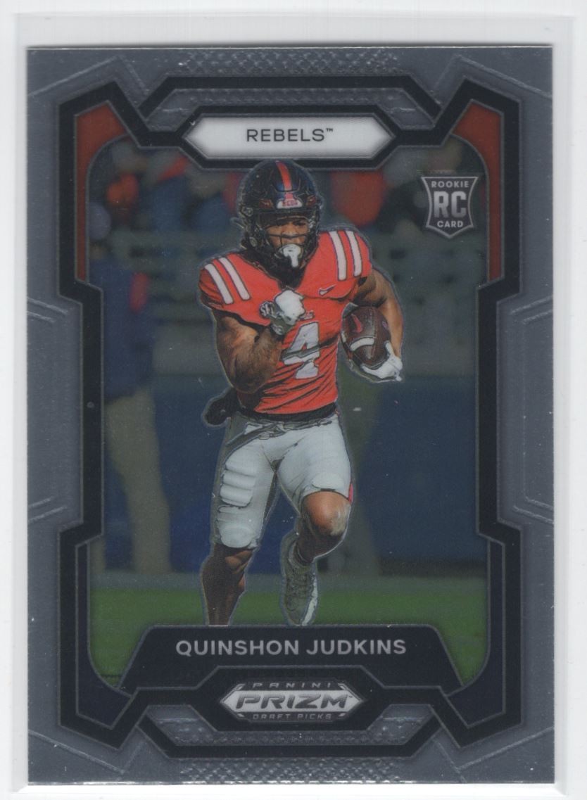 #146 2024 Panini Prizm Draft Picks Base Quinshon Judkins Rookie