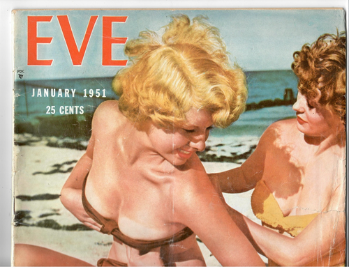 EVE Men's Magazine Jan. 1951 Cheesecake, Human Interest, More - Imagen 2 de 7