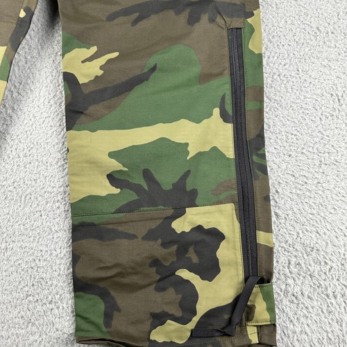 Vintage US Army ECWCS Trousers X-Small Regular Camo Extended Cold Weather Pants - Picture 2 of 10