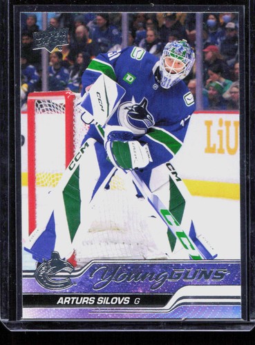 Arturs Silovs 2023-24 Upper Deck #485 Young Guns Rookie