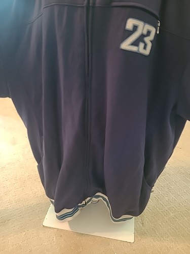 Air Jordan Trainingsjacke blau Jumpman 23 Logo Herren Gr. 3XL Full Zip - Bild 6 von 9