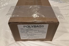 2-Mil Clear Poly Bags Flat Open Top Plastic Packaging