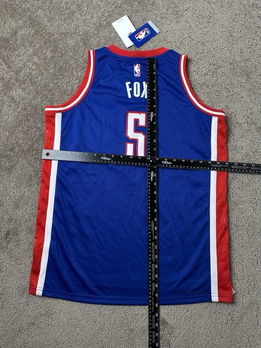 NEW Boys Jersey Nike #5 De’Aaron Fox Sacramento Kings 2024-2025, Size XL 18-20 Y - Picture 9 of 9