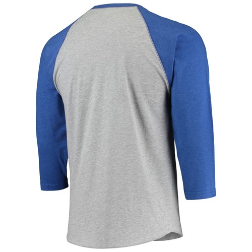 Men's Stitches Heathered Gray/Royal Philadelphia Stars Negro League Wordmark - 第 3/3 張圖片