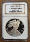2006-W American Silver Eagle Proof NGC PF69 UCAM