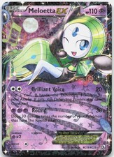 Holo Meloetta EX RC11/RC25 - LP - Legendary Treasures: Radiant Collection on eBay