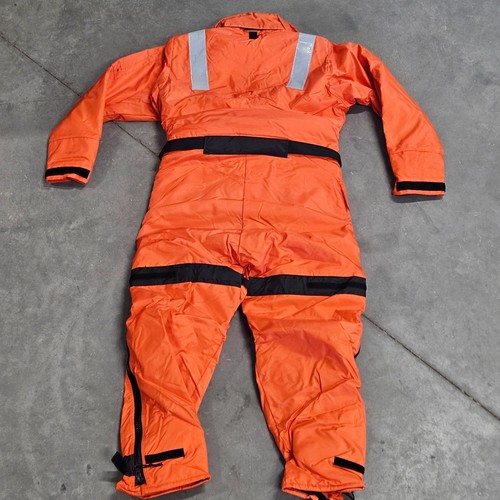 Mustang Survival MS-195 CF Float Suit Medium Anti-Exposure PFD Orange NEU - Bild 11 von 13