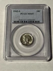 1942-S Mercury Dime PCGS MS65 Silver 10C WWII Era San Francisco Mint Gem BU