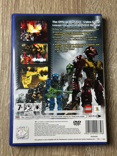 🎮 Bionicle Heroes PS2 PlayStation 2, 2006 | CIB Complete w/ Manual PAL - Picture 2 of 12