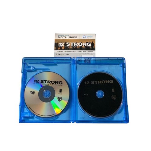 12 Strong Blu-ray/DVD/Digital Chris Hemsworth Drama War Movie 2018 - Imagen 3 de 3
