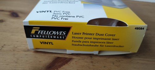 Fellowes Housse de protection pour ordinateur en vinyle antistatique cache poussière laser - 45x50x28 cm - Photo 8/9