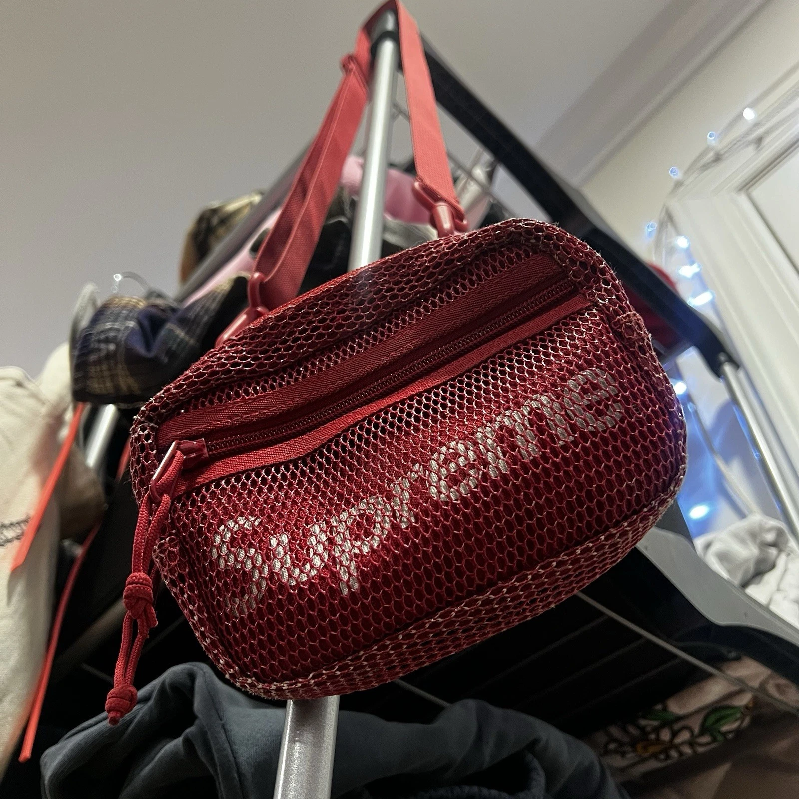 Petit sac à bandoulière Supreme SS20 rouge