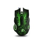  LED Optical USB Gaming Mouse 6 Buttons Game Computer Mice for PC Laptop with