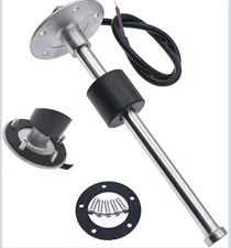 Geloo 240-33 Ohms Marine Fuel Sending Unit - Stainless Steel Fuel Level Gauge